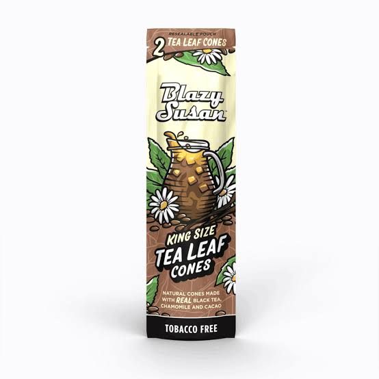 BLAZY SUSAN KING SIZE TEA LEAF CONES NATURAL BLAZY SUSAN KING SIZE TEA LEAF CONES NATURAL