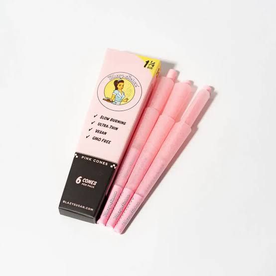 BLAZY SUSAN SHORTYS PINK CONES 12 PACK BLAZY SUSAN SHORTYS PINK CONES 12 PACK