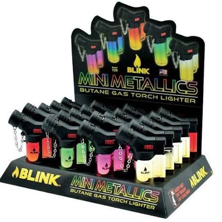 BLINK MINI METALLICS BUTANE TORCH BLINK MINI METALLICS BUTANE TORCH