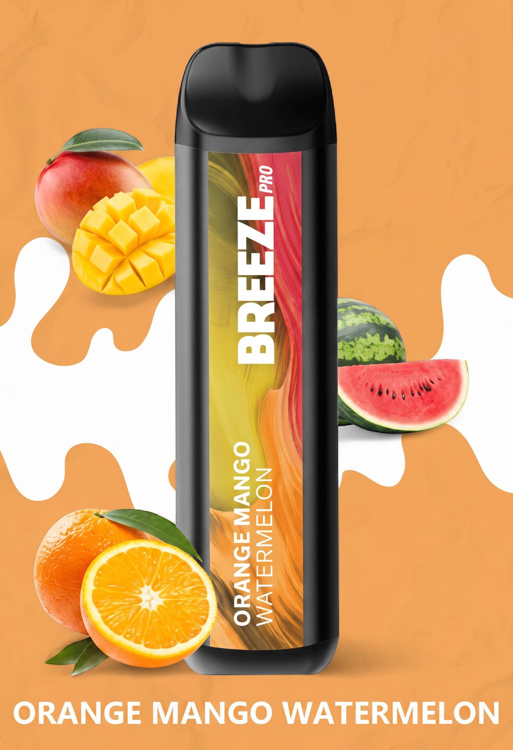 BREEZE PRO 2K ORANGE MANGO WATERMELON BREEZE PRO 2K ORANGE MANGO WATERMELON