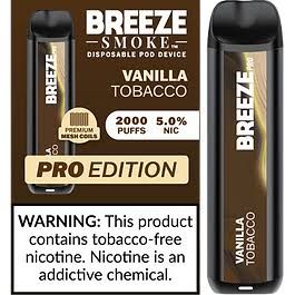 BREEZE PRO 2K VANILLA TOBACCO BREEZE PRO 2K VANILLA TOBACCO
