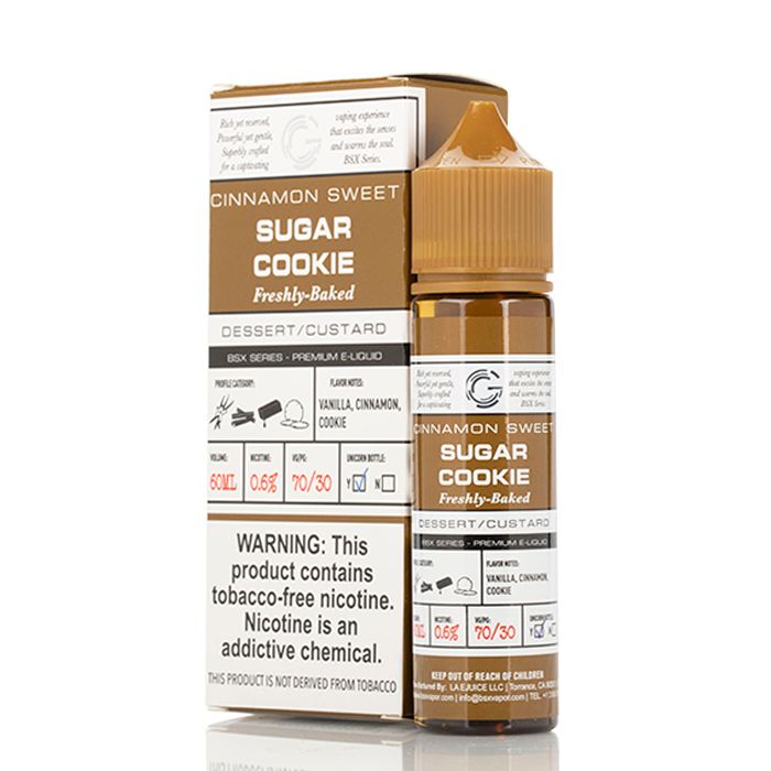 BSX SERIES SUGAR COOKIE 6 MG BSX SERIES SUGAR COOKIE 6 MG