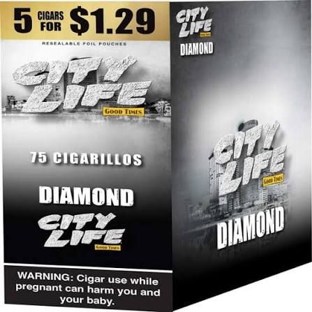 CITY LIFE GOOD TIME 5/1.39 CIGARILLO DIAMOND