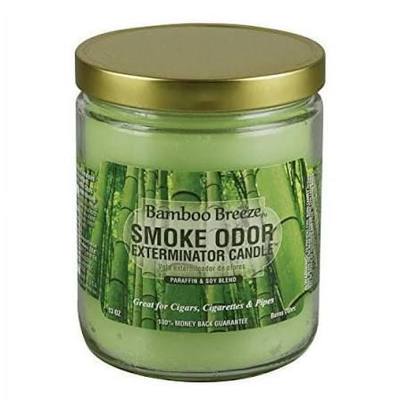 BAMBOO BREEZE SMOKE ODOR EXTEMINATOR CANDLE 13OZ BAMBOO BREEZE SMOKE ODOR EXTEMINATOR CANDLE 13OZ