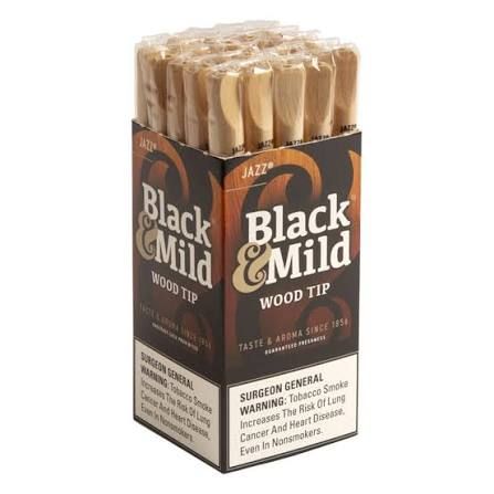 BLACK & MILD JAZZ WOOD TIP BLACK & MILD JAZZ WOOD TIP