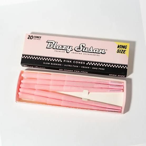 BLAZY SUSAN PINK CONES KING SIZE 20 PACK BLAZY SUSAN PINK CONES KING SIZE 20 PACK