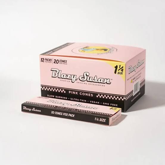 BLAZY SUSAN PINK CONES 1 1/4 SIZE 20 PACK BLAZY SUSAN PINK CONES 1 1/4 SIZE 20 PACK