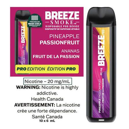BREEZE PRO 2K PINEAPPLE PASSIONFRUIT BREEZE PRO 2K PINEAPPLE PASSIONFRUIT