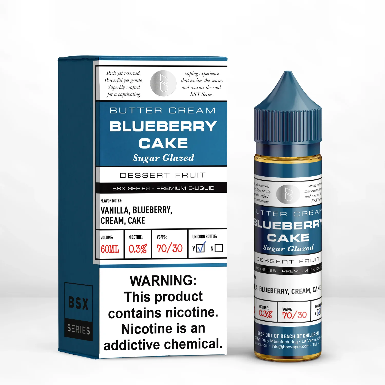 BSX SERIES 3 MG BLUEBERRY CAKE BSX SERIES 3 MG BLUEBERRY CAKE