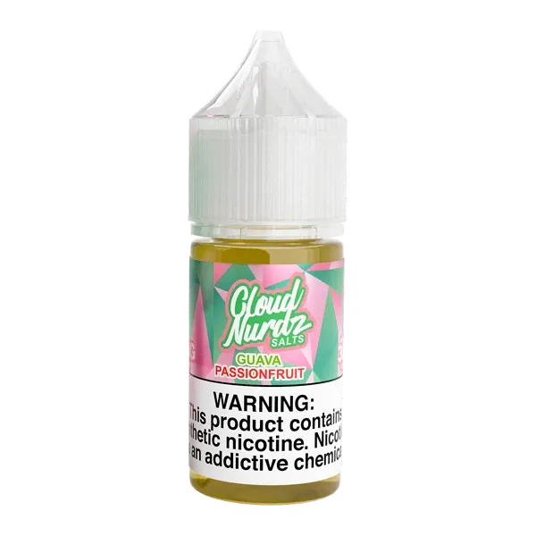 CLOUD NURDZ SALTS GUAVA PASSIONFRUIT 50MG CLOUD NURDZ SALTS GUAVA PASSIONFRUIT 50MG