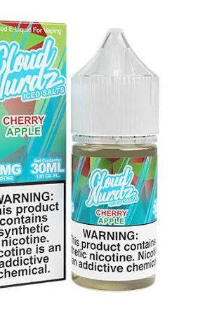 CLOUD NURDZ SALTS ICED CHERRY APPLE 50MG CLOUD NURDZ SALTS ICED CHERRY APPLE 50MG