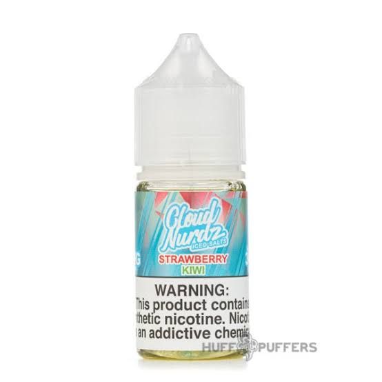 CLOUD NURDZ SALTS ICED STRAWEBERRY KIWI 50MG CLOUD NURDZ SALTS ICED STRAWEBERRY KIWI 50MG