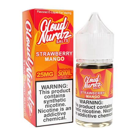 CLOUD NURDZ SALTS SRAWBERRY MANGO 25MG CLOUD NURDZ SALTS SRAWBERRY MANGO 25MG