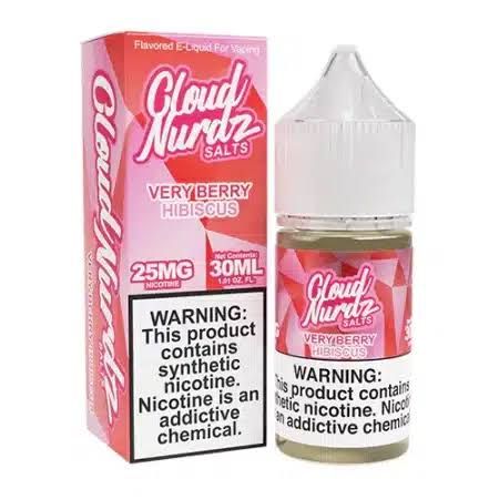 CLOUD NURDZ SALTS VERY BERRY HIBISCUS 25MG CLOUD NURDZ SALTS VERY BERRY HIBISCUS 25MG