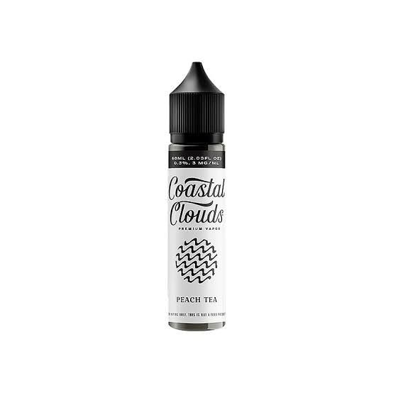 COASTAL CLOUDS 3 MG PEACH TEA COASTAL CLOUDS 3 MG PEACH TEA