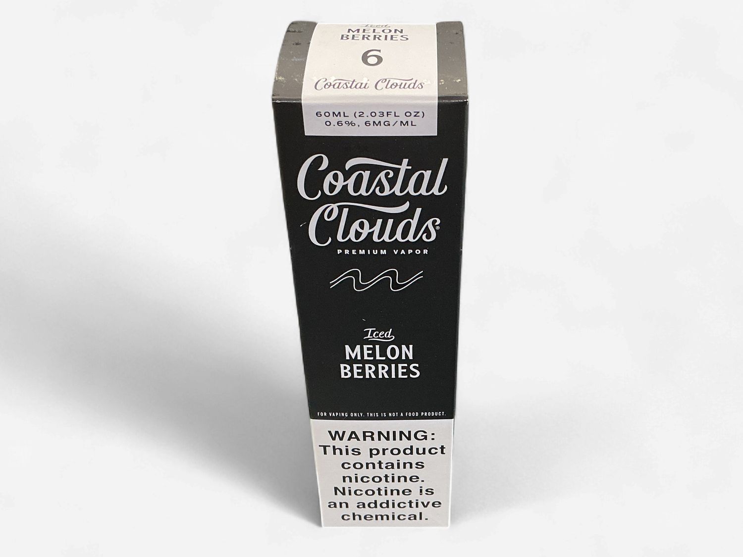 COASTAL CLOUDS 6 MG ICED MELON BERRIES COASTAL CLOUDS 6 MG ICED MELON BERRIES