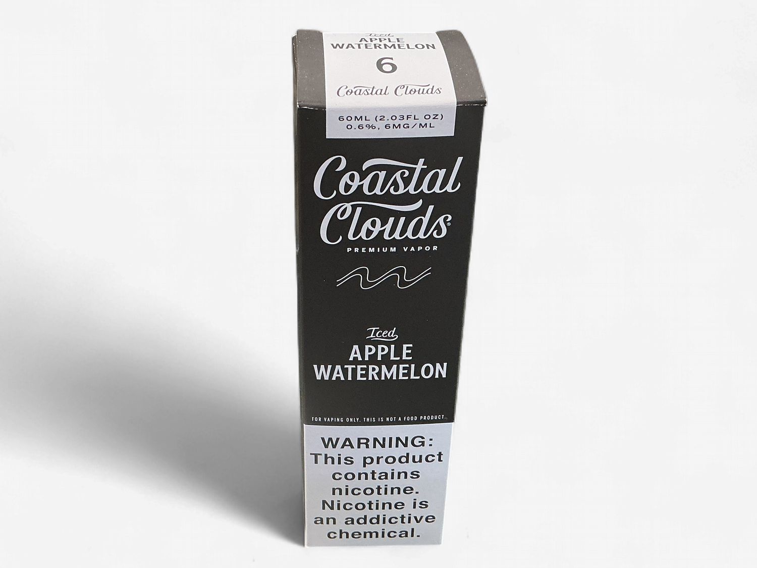 COASTAL CLOUDS 6 MG ICED APPLE WATERMELON