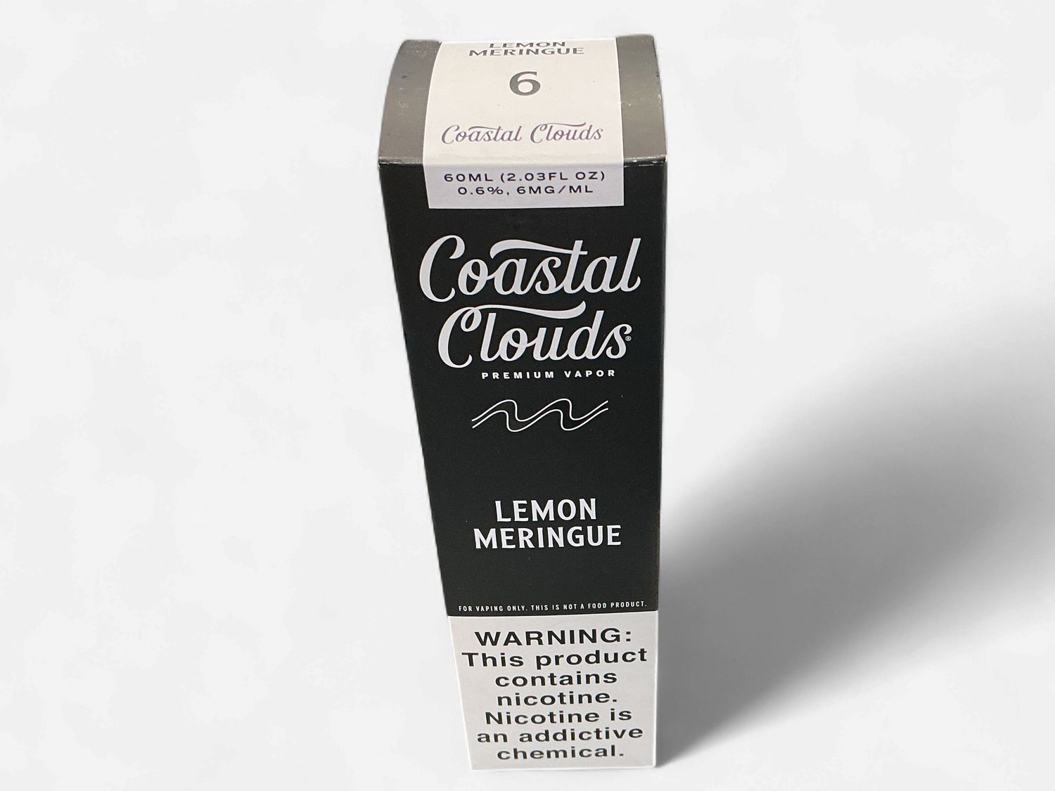 COASTAL CLOUDS 6 MG LEMON MERINGUE COASTAL CLOUDS 6 MG LEMON MERINGUE