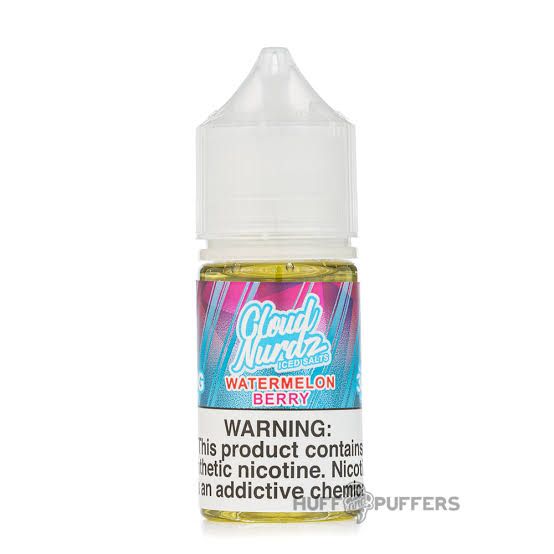 CLOUD NURDZ SALTS ICED WATERMELON BERRY 25MG CLOUD NURDZ SALTS ICED WATERMELON BERRY 25MG