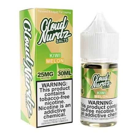 CLOUD NURDZ SALTS MELON KIWI 25MG CLOUD NURDZ SALTS MELON KIWI 25MG