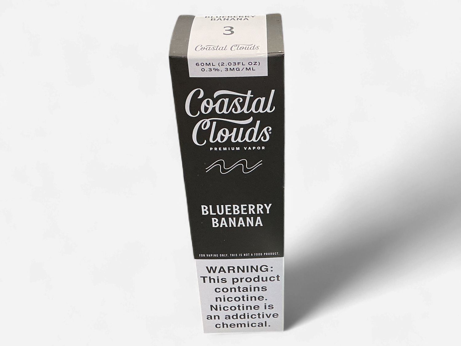 COASTAL CLOUDS 3 MG BLUEBERRY BANANA COASTAL CLOUDS 3 MG BLUEBERRY BANANA
