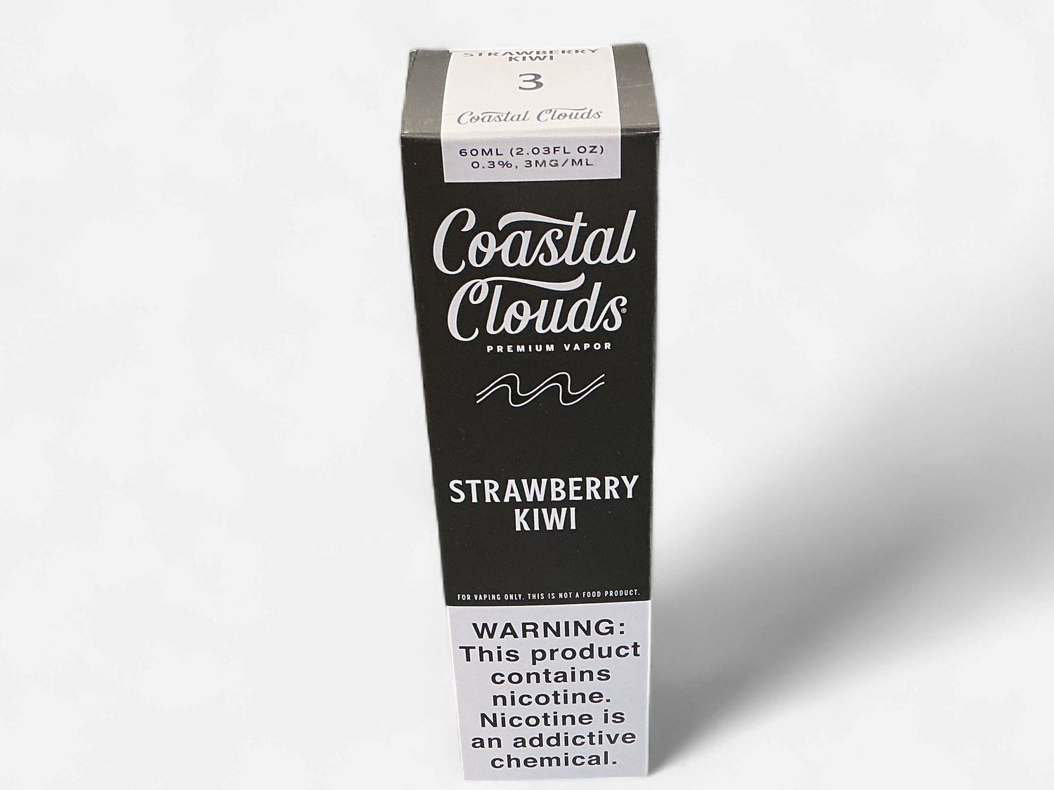 COASTAL CLOUDS 3 MG STRAWBERRY KIWI COASTAL CLOUDS 3 MG STRAWBERRY KIWI