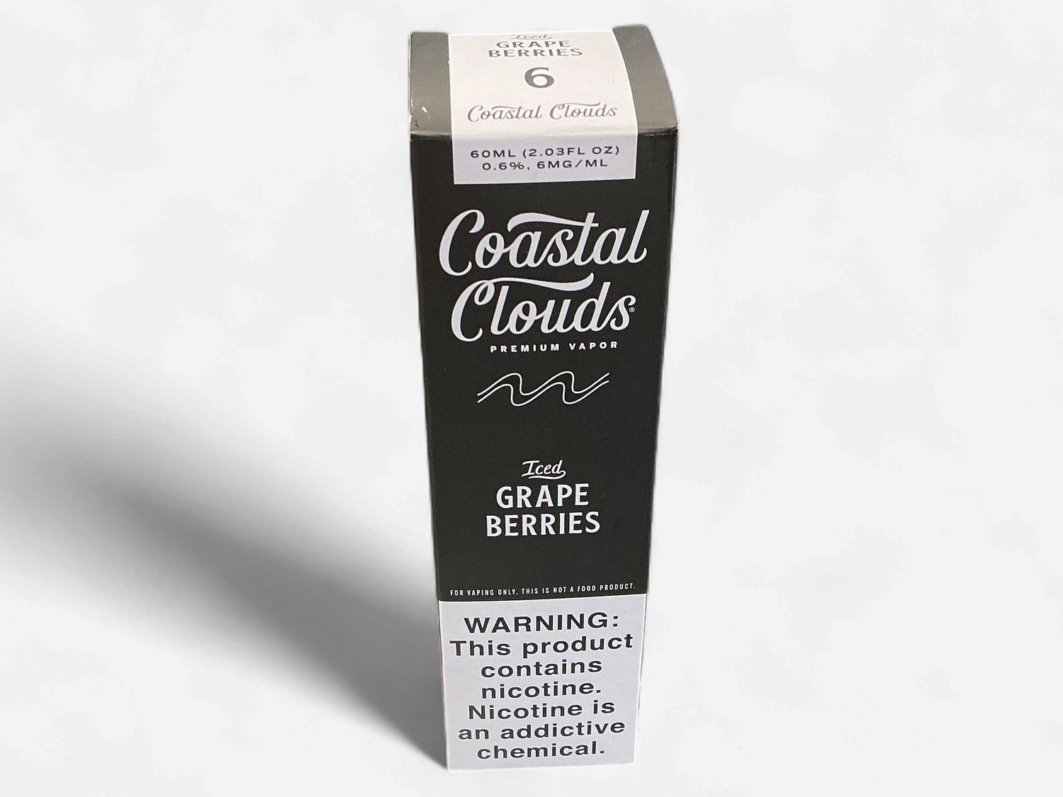 COASTAL CLOUDS 6 MG ICED GRAPE BERRIES COASTAL CLOUDS 6 MG ICED GRAPE BERRIES