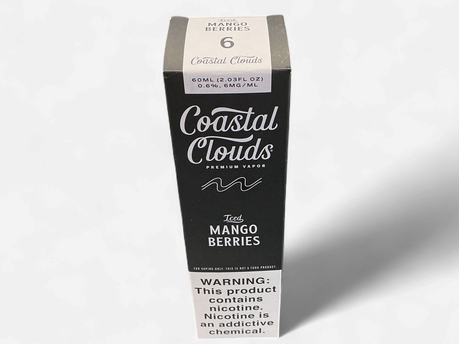 COASTAL CLOUDS 6 MG ICED MANGO BERRIES COASTAL CLOUDS 6 MG ICED MANGO BERRIES