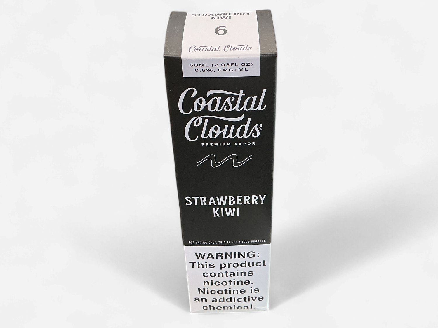 COASTAL CLOUDS 6 MG STRAWBERRY KIWI COASTAL CLOUDS 6 MG STRAWBERRY KIWI