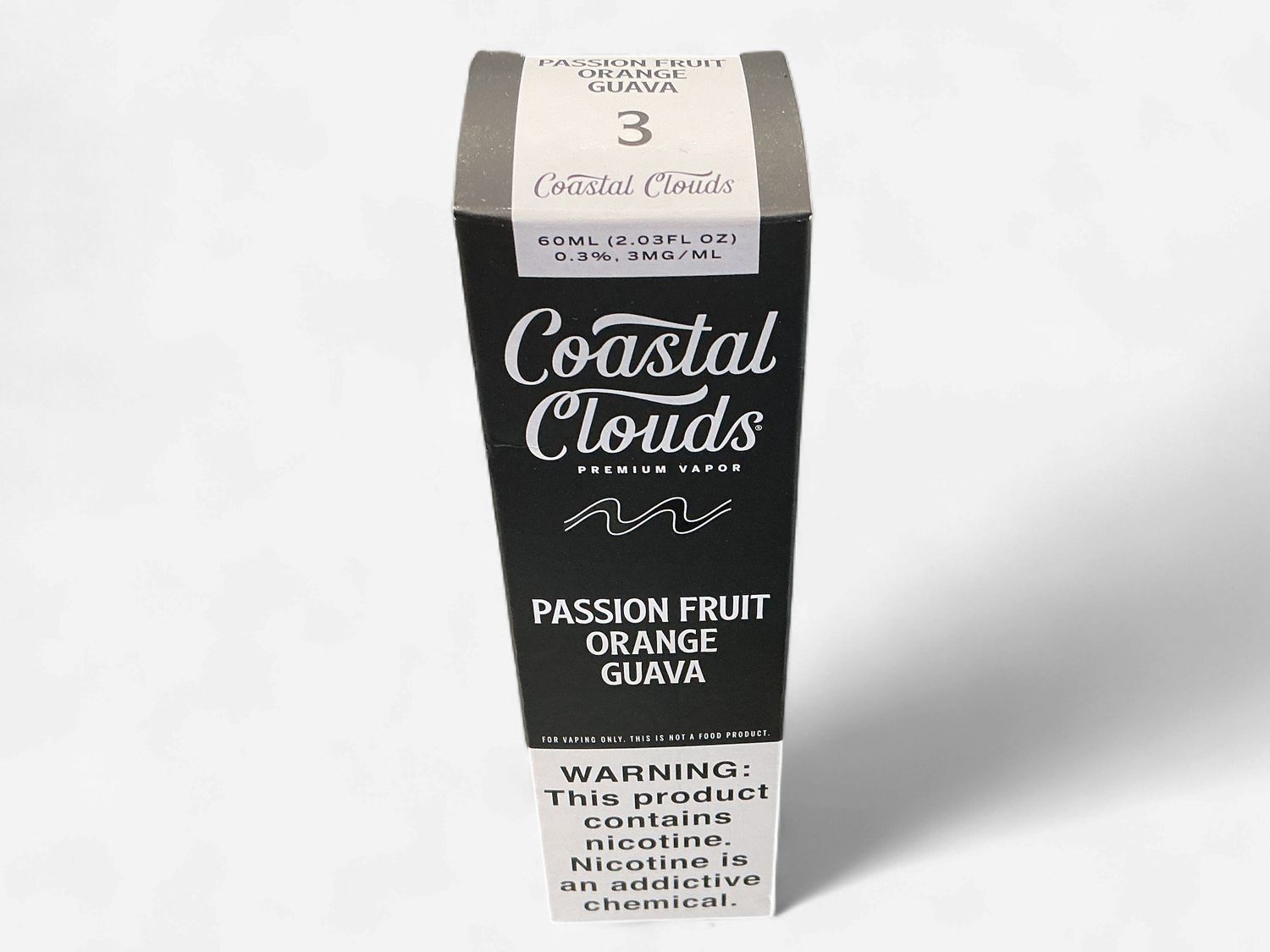 COASTAL CLOUDS PASSION FRUIT ORANGE GUAVA 3MG