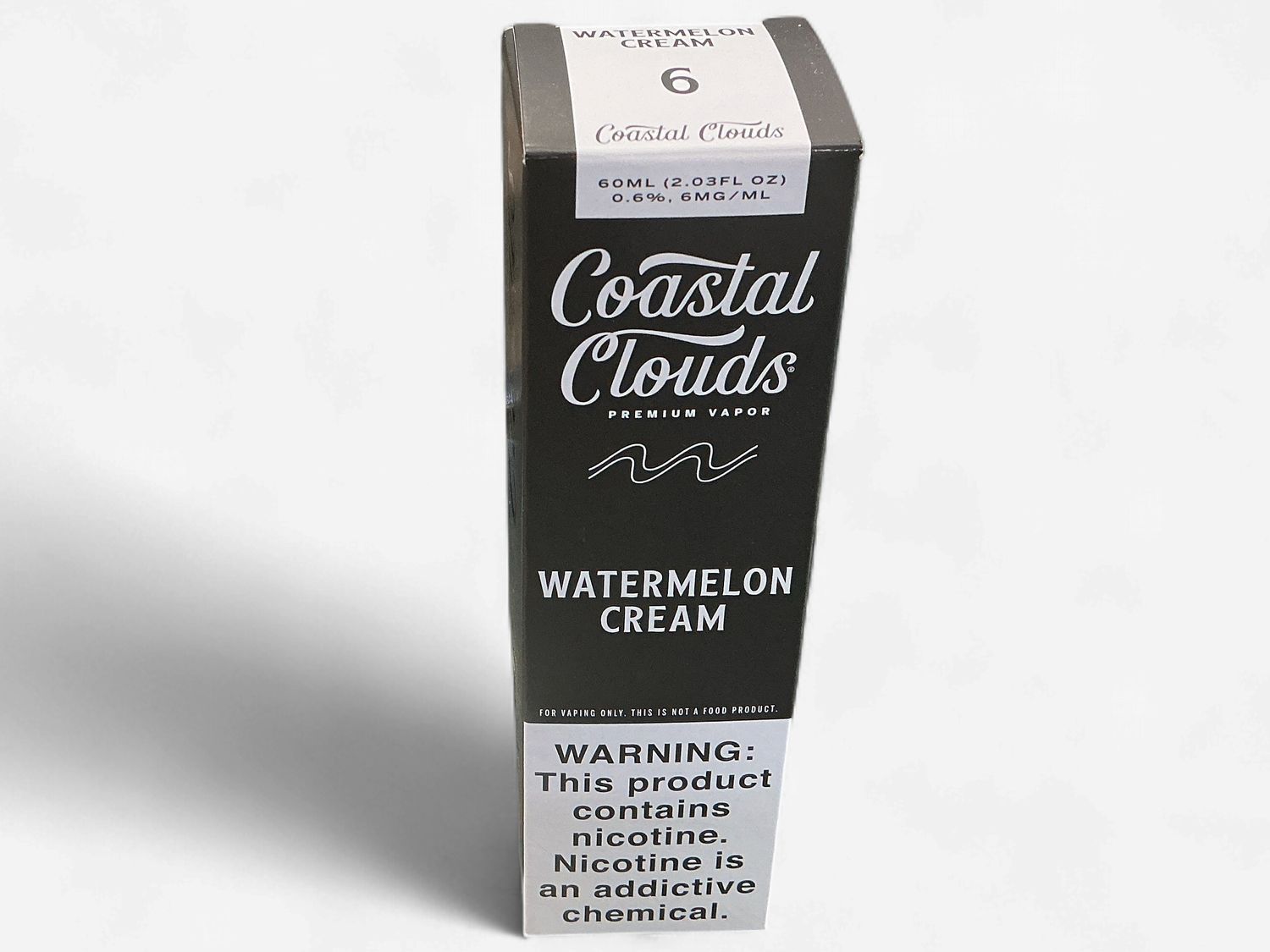 COASTAL CLOUDS 6 MG WATERMELON CREAM COASTAL CLOUDS 6 MG WATERMELON CREAM