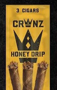 CRONZ LEAF 3/2.49 HONEY DRIP CRONZ LEAF 3/2.49 HONEY DRIP