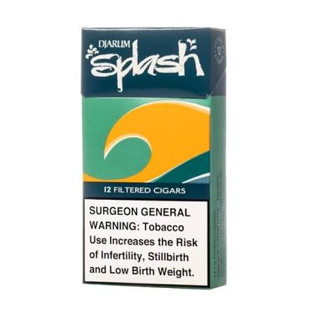 DJARUM 12 FLITERED CIGARS SPLASH DJARUM 12 FLITERED CIGARS SPLASH