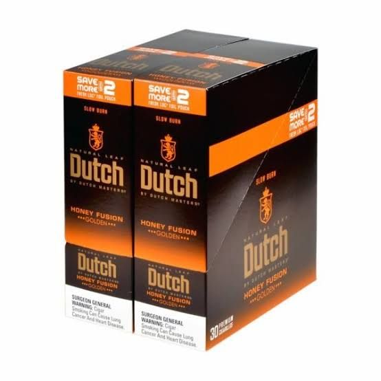 DUTCH 2 FOR 1.29 GOLDEN HONEY FUSION DUTCH 2 FOR 1.29 GOLDEN HONEY FUSION