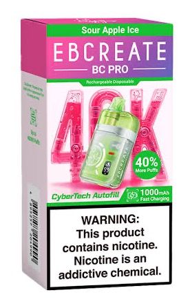 EBCREATE BC PRO SOUR APPLE ICE EBCREATE BC PRO SOUR APPLE ICE