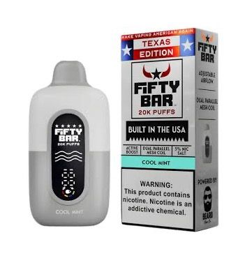 FIFTY BAR 20K COOL MINT FIFTY BAR 20K COOL MINT