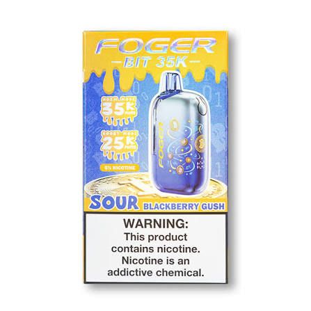 FOGER BIT 35K SOUR BLACKBERRY GUSH FOGER BIT 35K SOUR BLACKBERRY GUSH