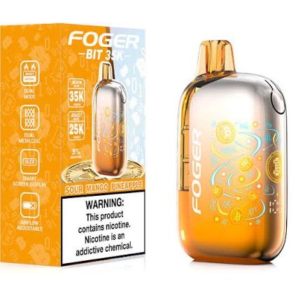 FOGER BIT 35K SOUR MANGO PINEAPPLE FOGER BIT 35K SOUR MANGO PINEAPPLE