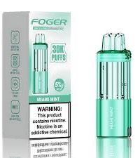 FOGER POD 30K PUFFS MIAMI MINT FOGER POD 30K PUFFS MIAMI MINT