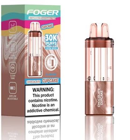 FOGER POD 30K PUFFS CHOCOLATE CUPCAKE FOGER POD 30K PUFFS CHOCOLATE CUPCAKE