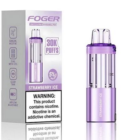 FOGER POD 30K STRAWBERRY ICE FOGER POD 30K STRAWBERRY ICE
