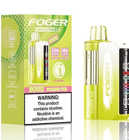 FOGER SWITCH PRO KIT 30k PUFFS SOUR FCUKING FAB FOGER SWITCH PRO KIT 30k PUFFS SOUR FCUKING FAB