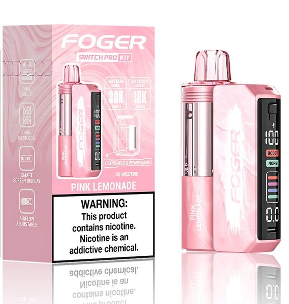 FOGER SWITCH PRO KIT 30K PUFFS PINK LEMONADE