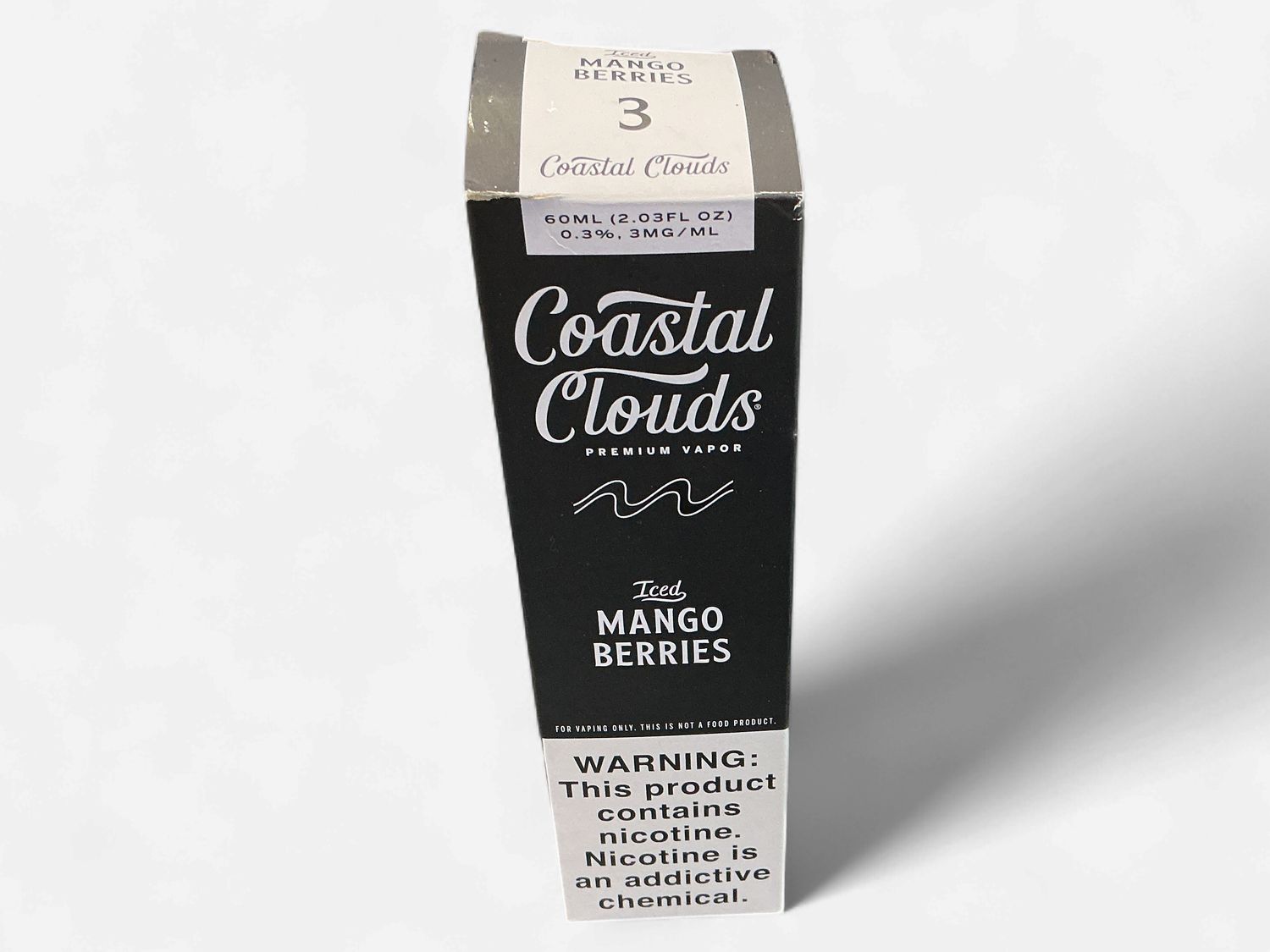 COASTAL CLOUDS 3 MG ICED MANGO BERRIES COASTAL CLOUDS 3 MG ICED MANGO BERRIES