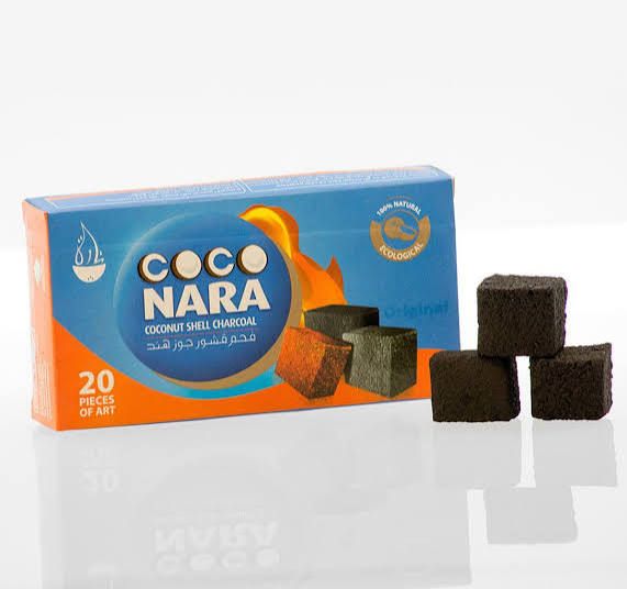 COCO NARA COCONUT SHELL CHARCOAL 20 PIECES COCO NARA COCONUT SHELL CHARCOAL 20 PIECES
