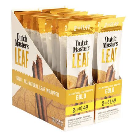DUTCH MASTER LEAF 2/1.49 GOLD DUTCH MASTER LEAF 2/1.49 GOLD