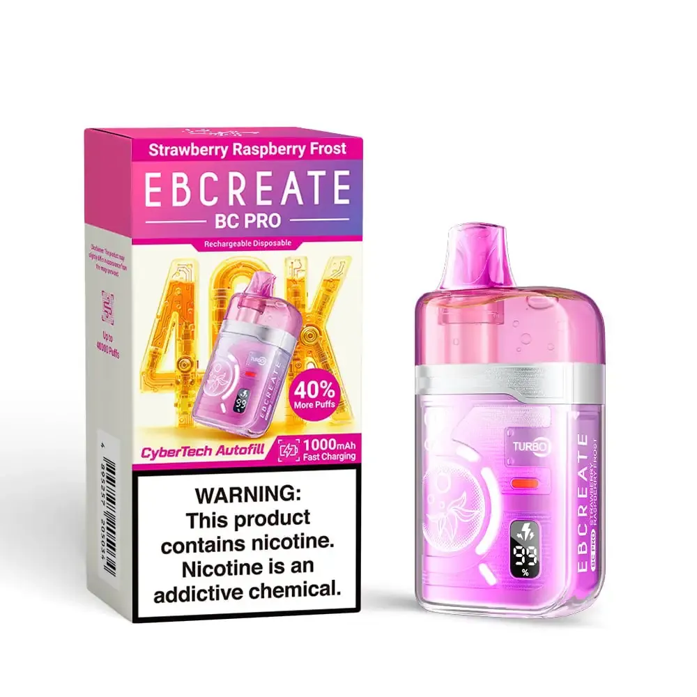 EBCREATE BC PRO STARWBERRY RASPBERRY FROST EBCREATE BC PRO STARWBERRY RASPBERRY FROST