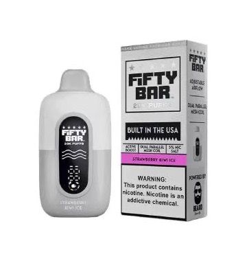 FIFTY BAR 20K STRAWBERRY KIWI ICE FIFTY BAR 20K STRAWBERRY KIWI ICE