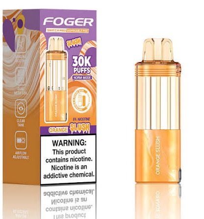 FOGER POD 30K ORANGE SLUSH FOGER POD 30K ORANGE SLUSH