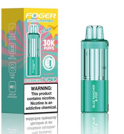 FOGER POD 30K PUFFS BLUE RANCHER B POP